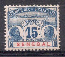 SENEGAL Timbre Taxe  N°6* Neuf Charnière TB Cote : 10,00€ - Impuestos