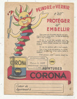 Protége Cahiers, Peintures CORONA , Maison G. LIOT , LINGREVILLE , Manche, Frais Fr 1.95e - Coberturas De Libros