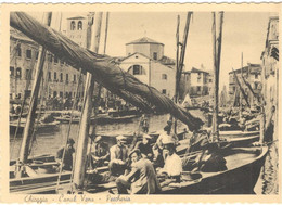 CHIOGGIA (VENEZIA) -CANAL VENA - Pescheria (animata) - Chioggia