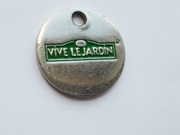 JETON De CADDIE  VIVE LE JARDIN Jardinerie - Jetons De Caddies