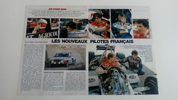 Coupure De Presse Les Nouveaux Pilotes Français De 1983 - Sonstige & Ohne Zuordnung