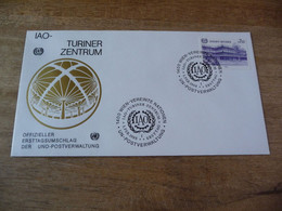(6) UNITED NATIONS -ONU - NAZIONI UNITE - NATIONS UNIES *  FDC 1985  * IAO Turiner Zentrum - Lettres & Documents