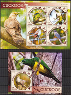 Sierra Leone 2016 Birds Cuckoos Sheet + S/S MNH - Sierra Leone (1961-...)