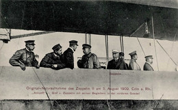 Zeppelin II Graf Zeppelin Köln 1909 I-II Dirigeable - Dirigibili