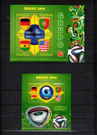 Guine-Bissau 2014 World Football Cup Brazil Postfrisch / MNH - 2014 – Brasile