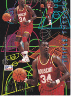 CARTE NBA - PIPPEN/OLAJUWON - 94/95 - TRIPLE THREATS - 1990-1999