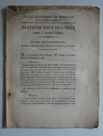 AUVERGNE Clermont-Ferrand - Distribution Des Prix - Ecole De Médecine 1821-1823-1831 * - Auvergne