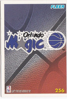 CARTE NBA 256 - ORLANDO MAGIC  - 95/96 - 1990-1999