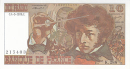 Billet 10 F Berlioz Du 4-3-1976 FAY 63.18 Alph. K.288 - SPL Sans épinglage - 10 F 1972-1978 ''Berlioz''