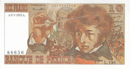 Billet 10 F Berlioz Du 3-7-1975 FAY 63.11 Alph. L.191 NEUF - 10 F 1972-1978 ''Berlioz''