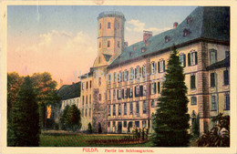 Delcampe - Fulda - Partie Im Schlossgarten - Castle - Old Postcard - 1922 - Germany - Used - Fulda