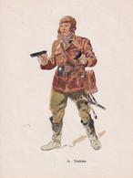 Delcampe - Tankiste - Militaire - Image Ancienne De 17 X 13 Cm - D' Une Collection  Le N° 14 - Sammlungen