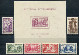 Sénégal       138/143 ** + BF N° 1 ** - Unused Stamps