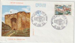 Réunion CFA 1972 FDC Sedan 406 - Storia Postale