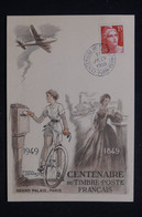 FRANCE - Carte FDC En 1949 - Centenaire Du Timbre Poste Français - L 130382 - ....-1949