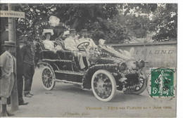 27   VERNON  FETE  DES  FLEURS  DU  7  JUIN  1908 - Vernon