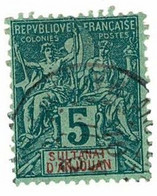 ANJOUAN N° 4 Oblitéré Cote 7€ - Usados