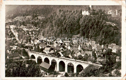 Luftkurort Hornberg Mit Viadukt - Old Postcard - 1938 - Germany - Used - Hornberg