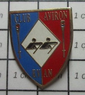 512F Pin's Pins / Beau Et Rare / THEME : SPORTS / CLUB AVIRON EVIAN - Roeisport