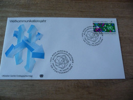 (6) UNITED NATIONS -ONU - NAZIONI UNITE - NATIONS UNIES *   FDC 1983  *  Weltkommukationsjahr, World Communication Year. - Storia Postale