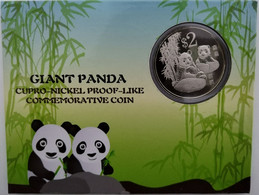 Singapore, 2012, 2 Dollar, Giant Panda, UNC - Singapour
