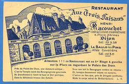 21 - Côte D'Or - Dijon - Restaurant Aux Trois Faisans - La Baule Les Pins (N9646) - Dijon