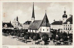 Altotting - Kapellplatz Mit Basilika St Anna - Church - Old Postcard - 1937 - Germany - Used - Altoetting