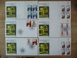 (6) UNITED NATIONS -ONU - NAZIONI UNITE - NATIONS UNIES *   6 FDC 1981  *  INTERNATIONAL YEAR OF DISABLED PERSONS - Briefe U. Dokumente