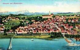 Diessen Am Ammersee - Old Postcard - Germany - Used - Diessen