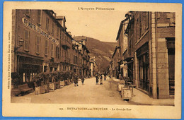 12 - Aveyron - Truyere - Entraygues Sur Truyere - La Grand Rue (N9654) - Autres & Non Classés