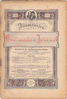 BOOKS, GERMAN, MAGAZINES, HOBBIES, ILLUSTRATED STAMPS JOURNAL, 8 SHEETS, LEIPZIG, XXI YEAR, NR 10, 1894, GERMANY - Tempo Libero & Collezioni