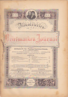 BOOKS, GERMAN, MAGAZINES, HOBBIES, ILLUSTRATED STAMPS JOURNAL, 8 SHEETS, LEIPZIG, XXI YEAR, NR 11, 1894, GERMANY - Hobby & Sammeln