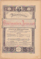 BOOKS, GERMAN, MAGAZINES, HOBBIES, ILLUSTRATED STAMPS JOURNAL, 8 SHEETS, LEIPZIG, XXI YEAR, NR 24, 1894, GERMANY - Tempo Libero & Collezioni