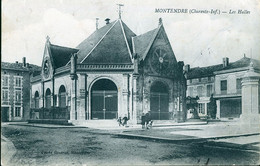 6634 - CHARENTE MARITIME - MONTENDRE - Les Halles - Montendre