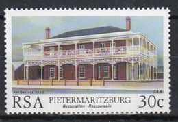 South Africa 1986 Single Stamp From The Set Issued To Celebrate Restoration Of Historic Buildings In Unmounted Mint - Oblitérés