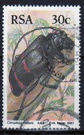 South Africa 1987 Single Stamp From The Set Issued To Celebrate South African Beetles In Fine Used - Oblitérés