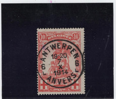Belgie Nr 127 Antwerpen / Anvers 6 L - 1914-1915 Red Cross