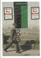 République D'Irlande. Mayo. Ballinrobe. Passant, "Cigarettes Will's  Wild Woodbine". Real Ireland - Mayo