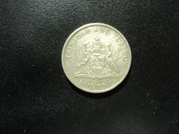 TRINITÉ ET TOBAGO * : 25 CENTS  1975    KM 28      TTB+  ** - Trinidad & Tobago