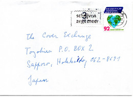 61074 - Niederlande - 2010 - 92c 2008 MiF A Bf ZWOLLE - ... -> Japan - Lettres & Documents