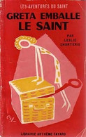 Greta Emballe Le Saint De Leslie Charteris (1958) - Antiguos (Antes De 1960)