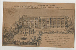 Paris 16 ème Arr (75) : L'Ecole Universelle Rue Chardin Illustration En 1922 PF. - Arrondissement: 16