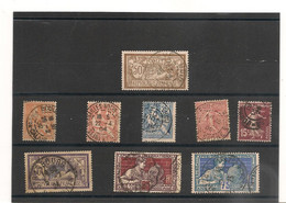 FRANCE 1900/1925 LOT DE TIMBRES Oblitérés - Used Stamps