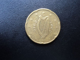 IRLANDE : 20 EURO CENT   2002    LT-K5.1 / KM 36     TTB+ à SUP 55 * - Irlande