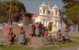 GUATEMALA - PINTORESCA ESCENA DE PATZUM - CHIMALTENANGO - INDIAN WOMEN - MAILED TO ITALY 1970 - STAMPS  (14554) - Guatemala