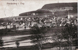 Scheibenberg I Erzgeb - Old Postcard - 1913 - Germany - Used - Scheibenberg