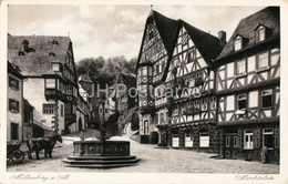 Miltenberg A M - Marktplatz - Old Postcard - Germany - Unused - Miltenberg A. Main