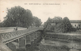 CPA Saint Dizier - Le Pont Godard Jeanson - Franchise Militaire - Cachet Trésor Et Postes - Oblitération 1918 - Saint Dizier