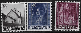 ⭐ Liechtenstein - YT N° 394 à 396 ** - Neuf Sans Charnière ⭐ - Unused Stamps