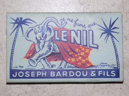 ANCIEN PAQUET DE FEUILLES A CIGARETTES POUR COLLECTION UNIQUEMENT LE NIL CAPPIELLO JOSEPH BARDOU ET FILS - Otros & Sin Clasificación